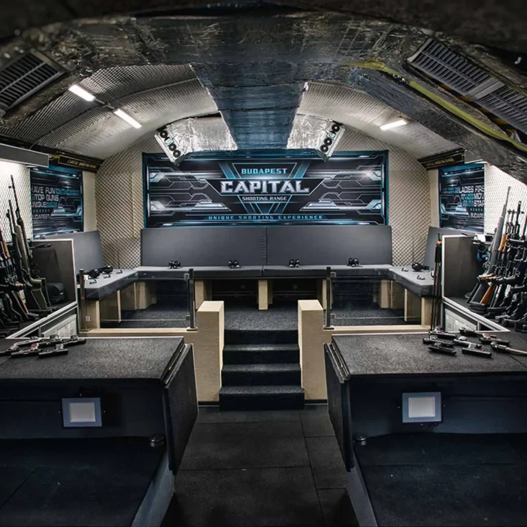 Budapest Shooting range sector and auditorium