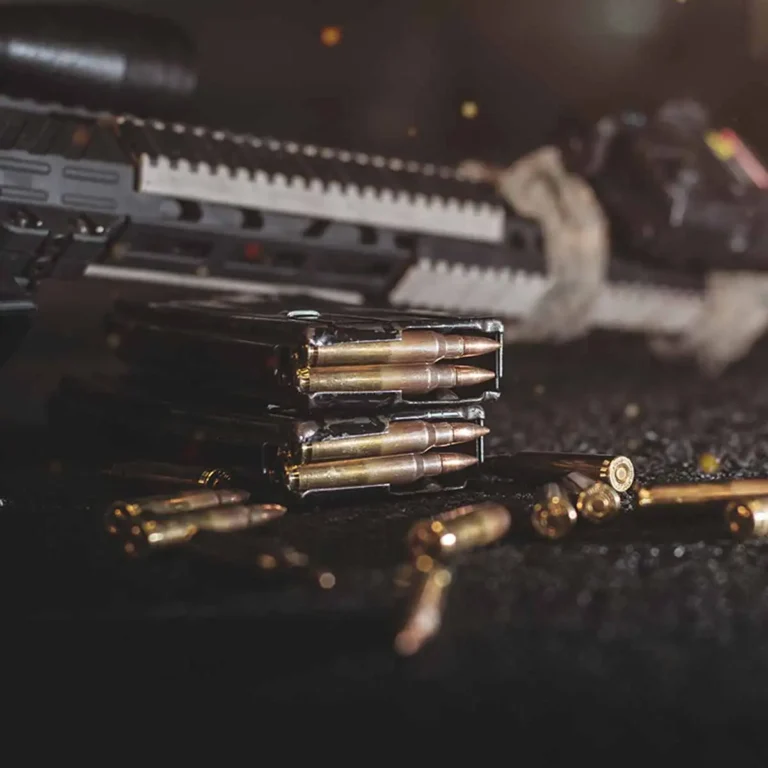 M4 Carbine magazine and ammo Budapest Shooting