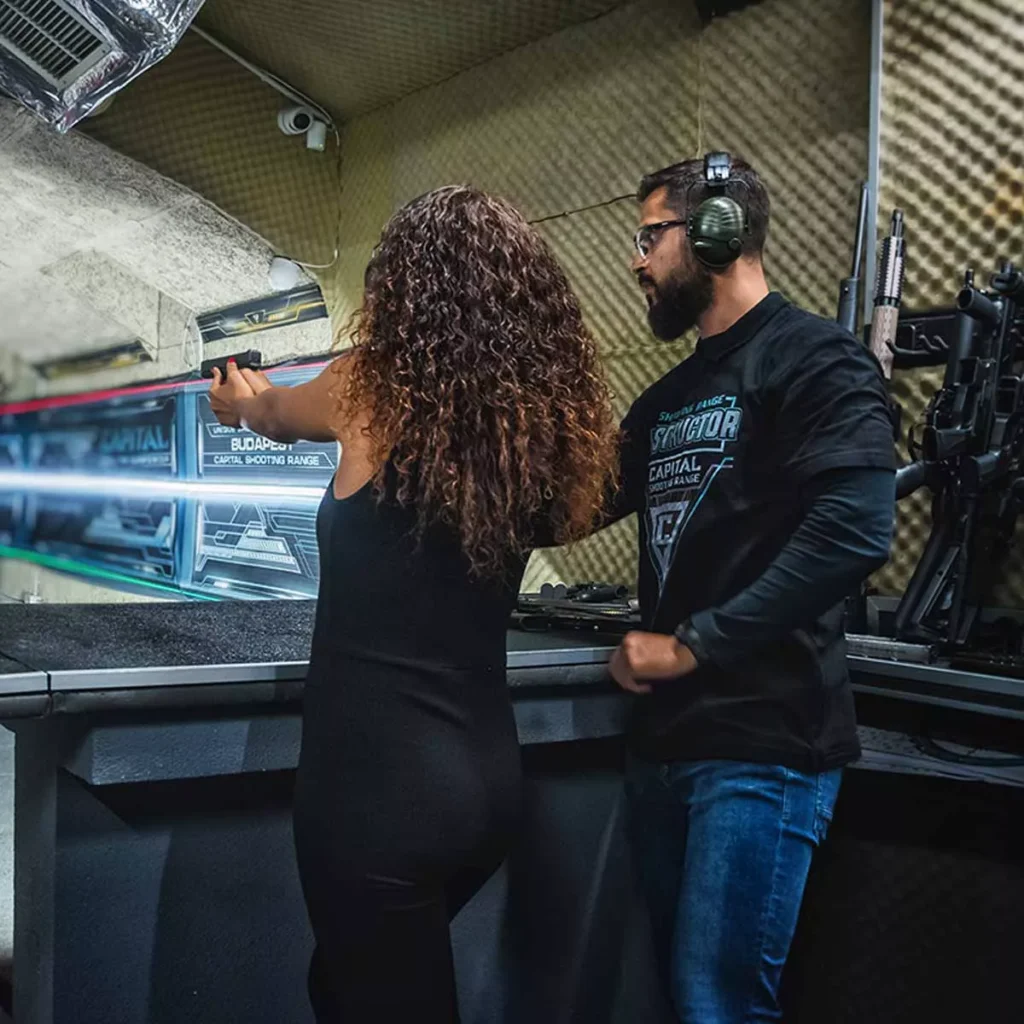 Budapest Shooting Experience in action photo
