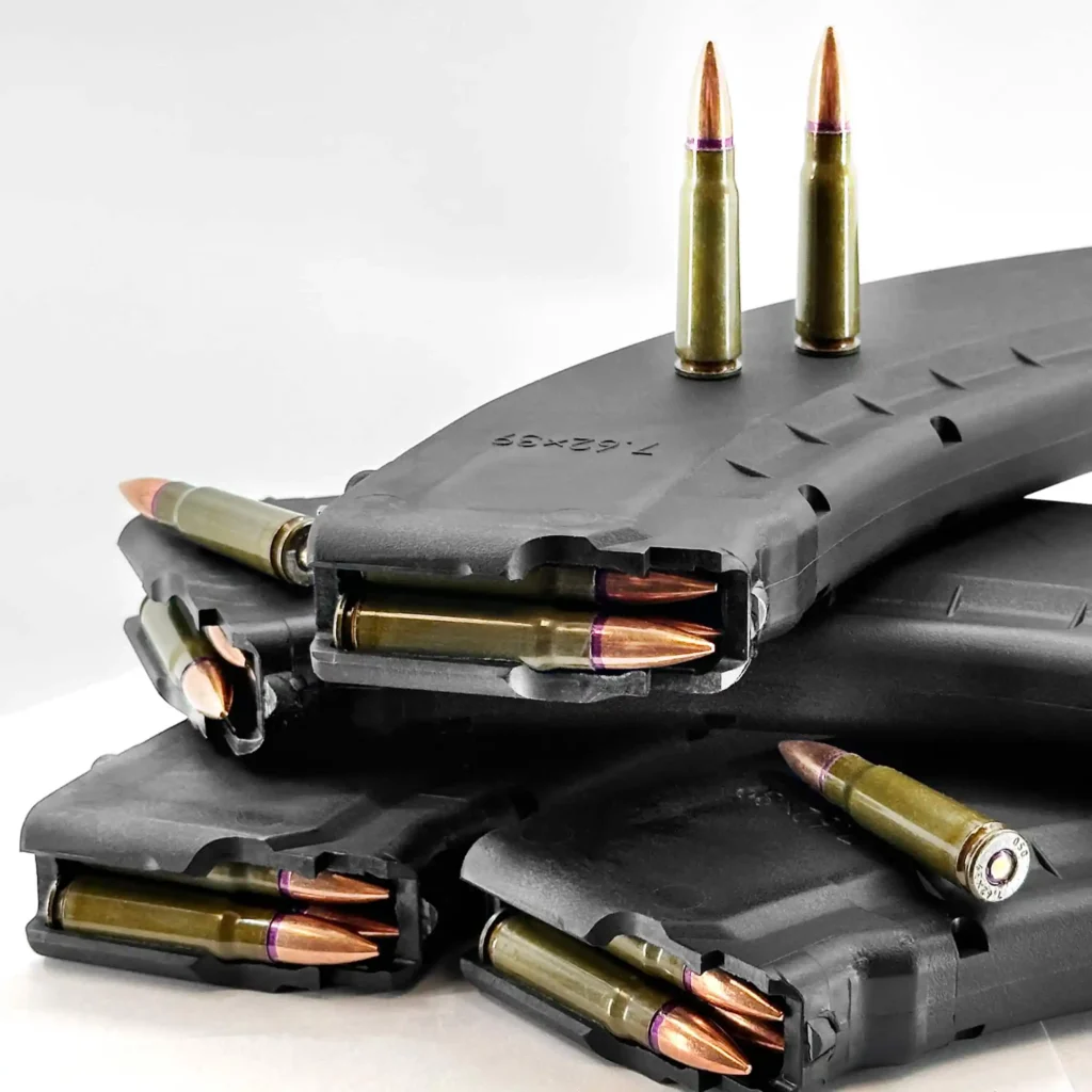 7.62x39mm AK-47 rounds