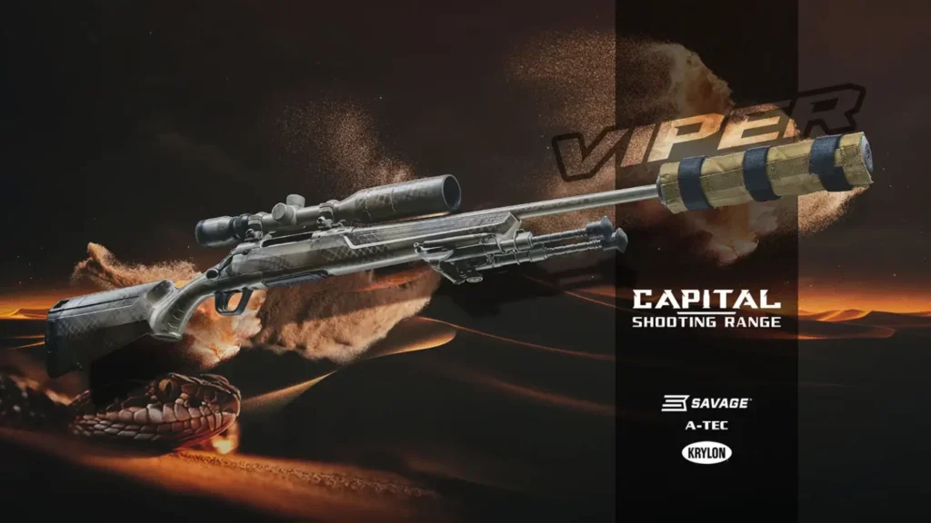 Savage Axis A-tec suppressor - Desert Viper Krylon camo