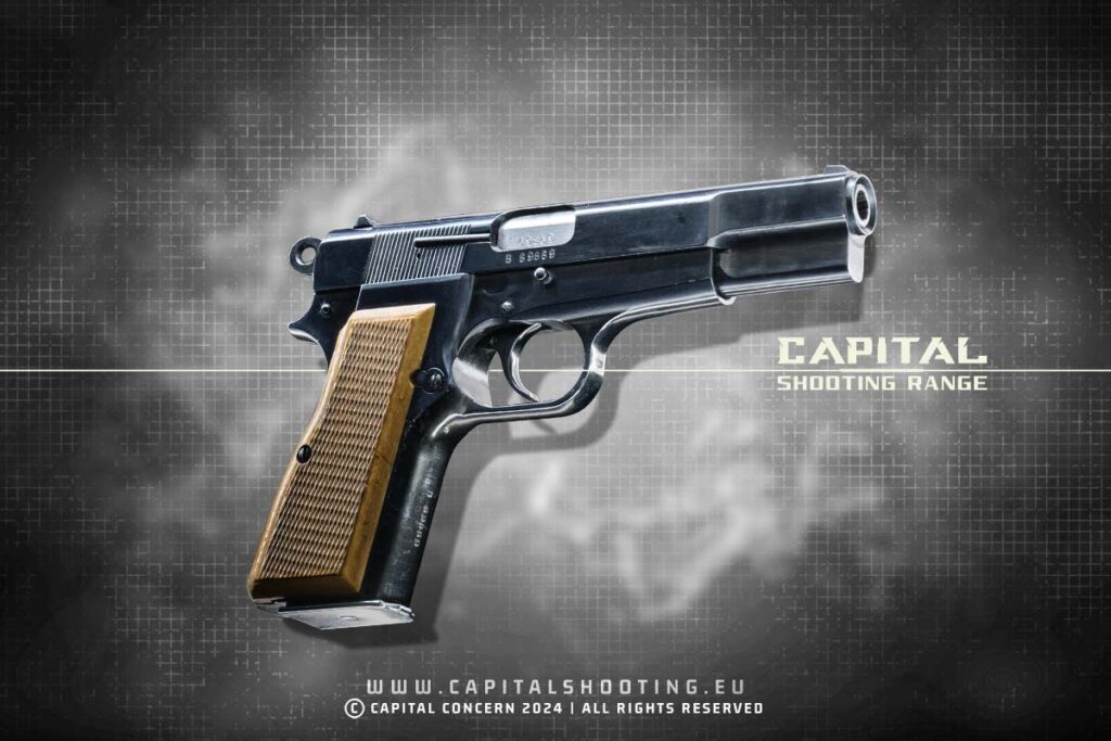 FÉG P9 Browning 9x19 pistol - Capital Shooting Range Budapest
