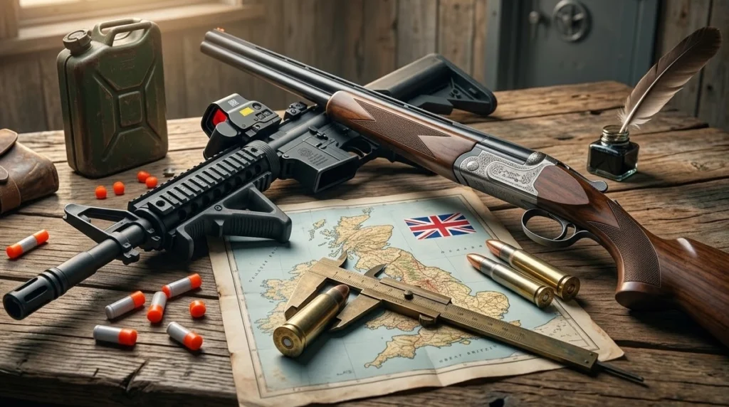 From airsoft to real steel shooting in the UK