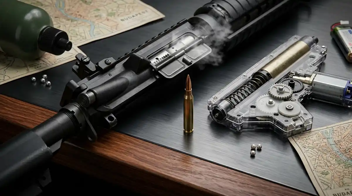 GBB trumps AEG The mechanical crossover