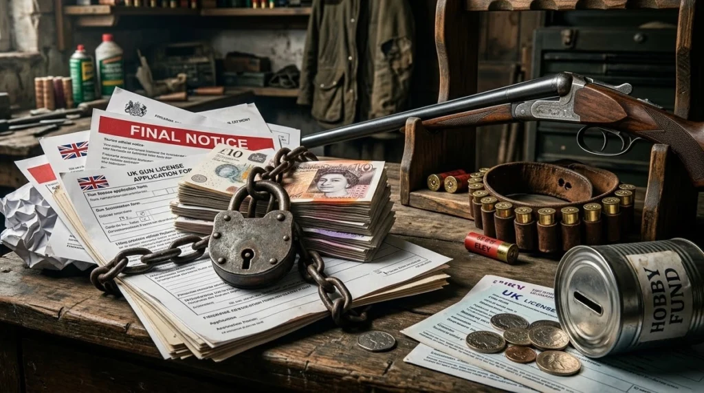 UK firearms license fee changes and increase