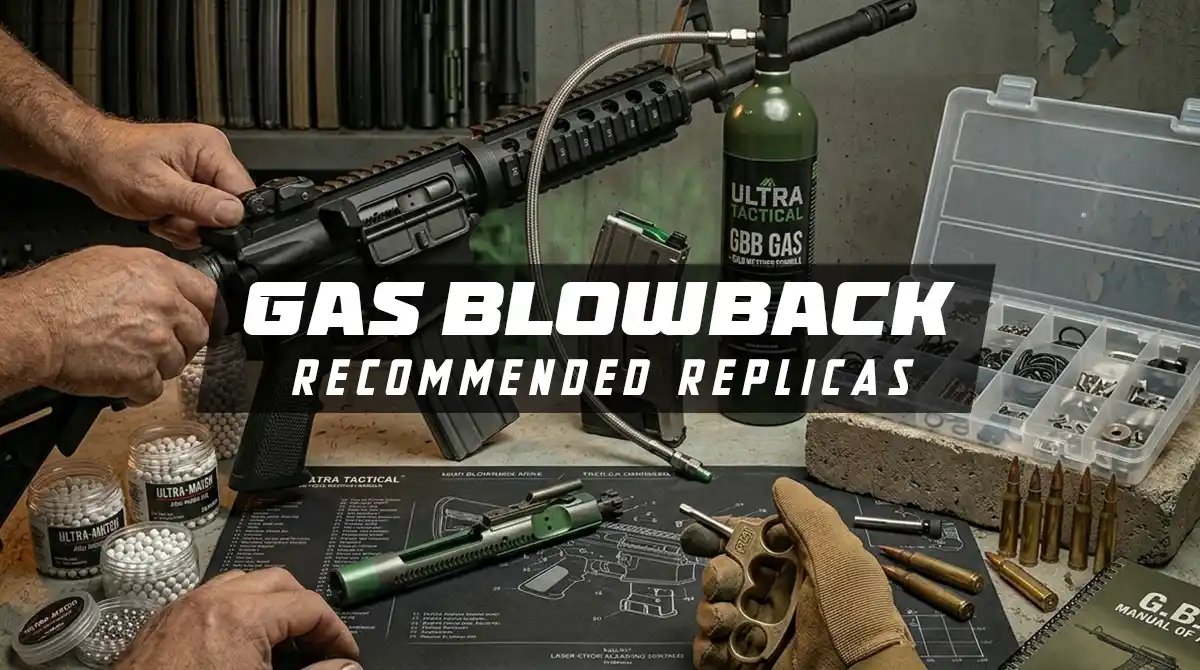Gas blowback airsoft Top recommended replicas