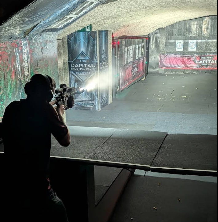 Shooting with HALO M4 Carbine